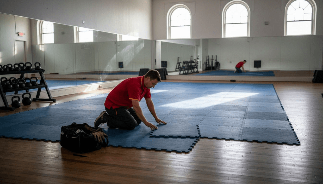 Why modular gym mats optimize safety and flexibility